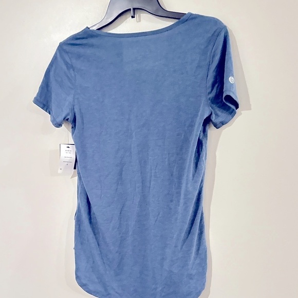 Cotton On Body Womens Short Sleeve Curved Hem Active Gym T-Shirt Blue - Picture 12 of 14